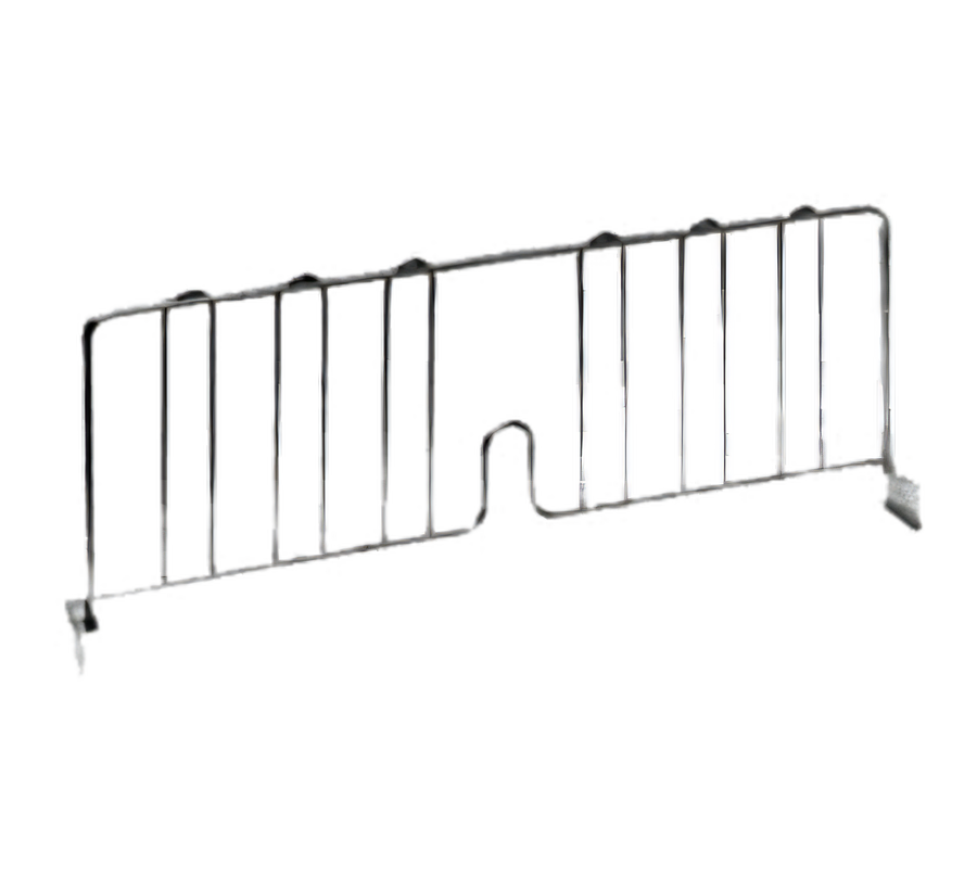 Product image #1 for Metro Super Erecta 8-Inch H x 24-Inch D Chrome Plated Shelf Divider with Spring Clip