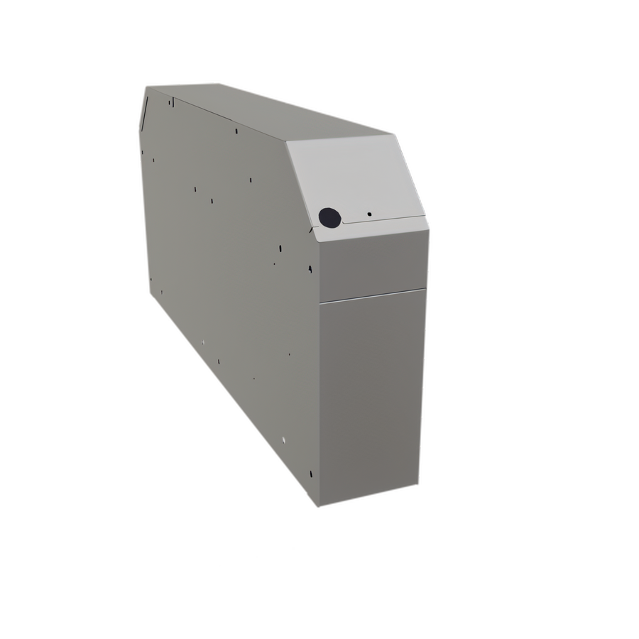 Product image #1 for Glastender Pass-Thru Stainless Steel Soda Manifold Housing for 8-14 Button Manifolds, 6"W x 38"D x 18"H