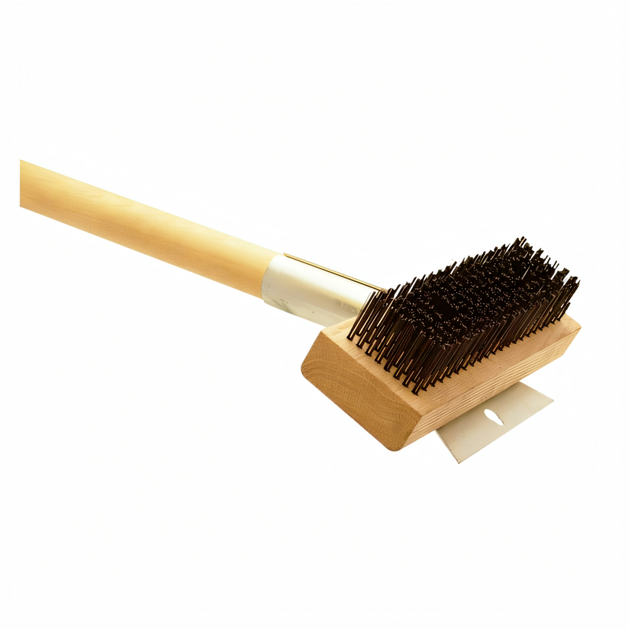 Product image #1 for Ultimate Oven and Grill Cleaning Brush with 30-Inch Handle and Scraper