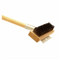 Ultimate Oven and Grill Cleaning Brush with 30-Inch Handle and Scraper