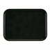 Thumbnail image #2 for Cambro Camtray Rectangular Fiberglass Cafeteria Tray, Black, 20-3/4 x 25-9/16 Inches