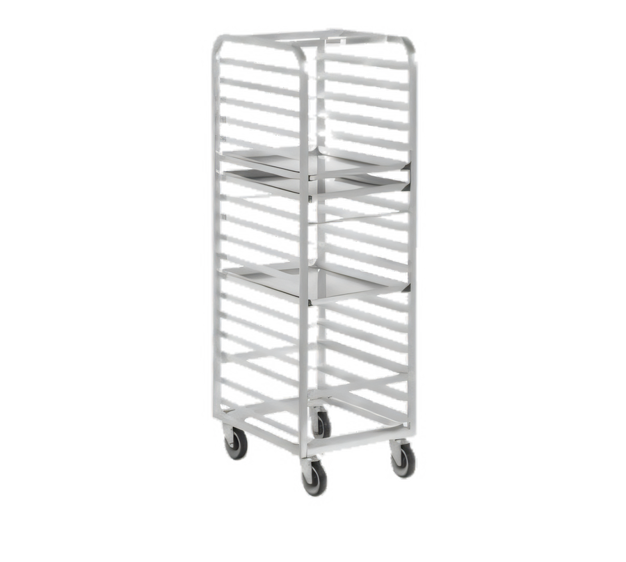 Product image #1 for Channel Manufacturing Walk-In Aluminum End-Load Bun Pan Rack, 18-Pan Capacity