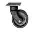 Thumbnail image #1 for Metro Super Erecta 8-Inch Swivel Dolly Plate Caster with Polyurethane Wheel Tread