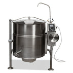 Thumbnail image #1 for Cleveland Range KEL60T 60-Gallon Electric Tilting Steam Kettle, 2/3 Steam Jacket, 316 Stainless Steel Interior