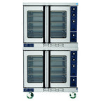 Thumbnail image #1 for Duke Manufacturing 613Q-G4V Double-Deck Deep-Depth Natural Gas Convection Oven, 6-Pan Capacity per Deck