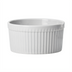 Thumbnail image #1 for Winco 16 oz Round Fluted Porcelain Souffle Bowl