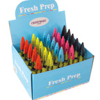 Thumbnail image #1 for Crestware KN100 7-Inch Silicone-Tipped Assorted Color Tongs, 45-Piece Set with Countertop Display Box Case of 4