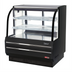 Thumbnail image #1 for Turbo Air Countertop Non-Refrigerated Bakery Display Case, Curved Glass, 48 1/2
