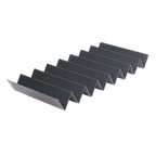 Thumbnail image #1 for Hatco 8PLTBAG 8-Pleat Hard-Coated French Fry Bag Tray