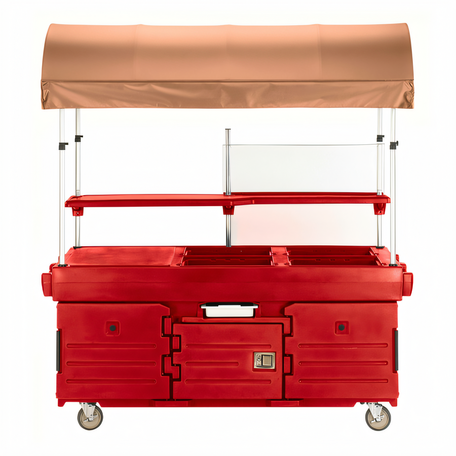 Product image #1 for Cambro KVC854C158 CamKiosk® Food Cart