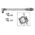 Thumbnail image #1 for 48-Inch Gas Connector Hose with Quick-Disconnect Swivelink Fitting and Restraining Cable Kit