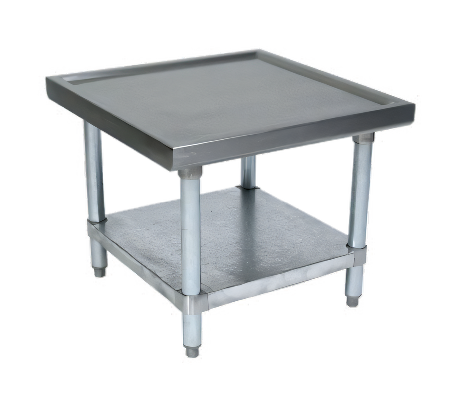 Product image #1 for John Boos Heavy-Duty Stainless Steel Machine Stand with Adjustable Shelf, 30 x 30 x 20-1/4 Inches