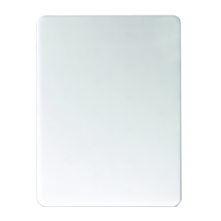 Product image #1 for San Jamar White Co-Polymer Bar Cutting Board, 6 x 9 x 1/2 Inch