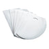 Thumbnail image #1 for Winco Large White Plastic Dough Scraper, 7-1/2 x 4-3/4 in, 6-Pack