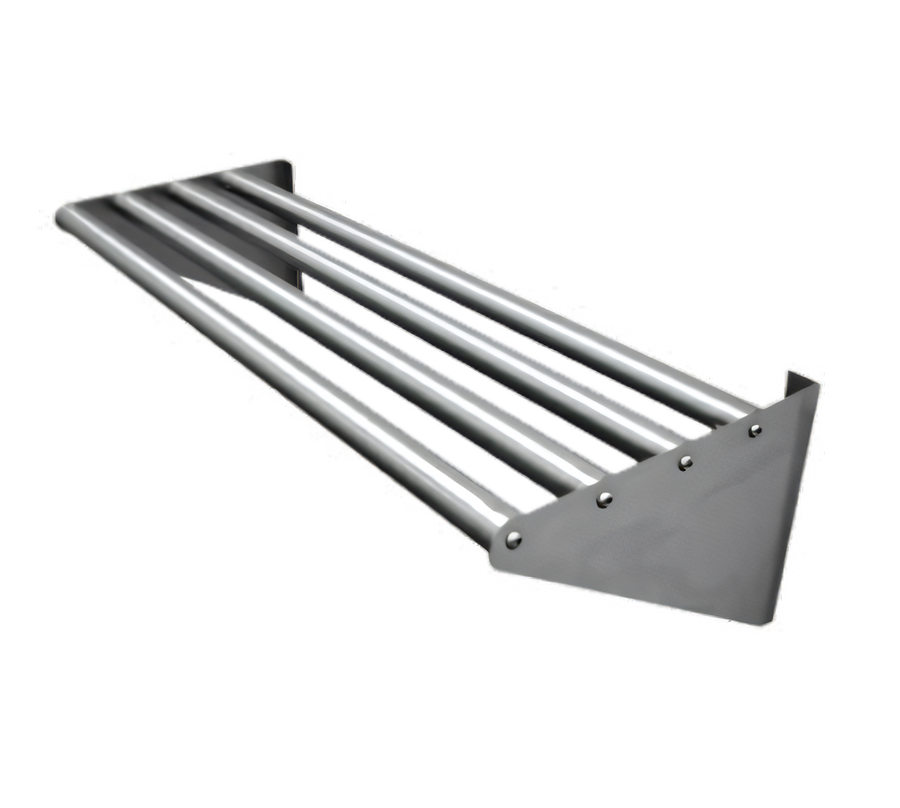 Product image #1 for Advance Tabco 60 Inch Wall-Mounted Stainless Steel Tubular Drainage Shelf