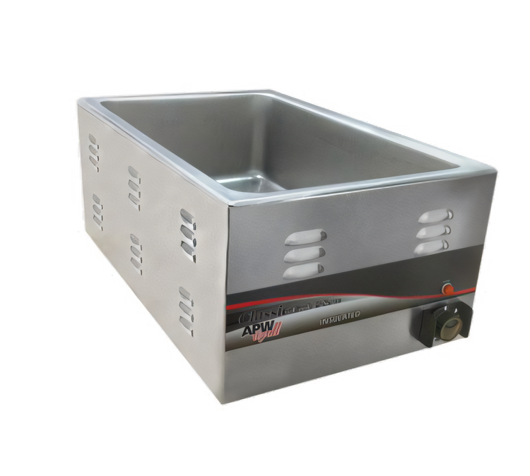 Product image #1 for APW Wyott X*PERT 22 Quart 3-Compartment Countertop Electric Food Pan Warmer/Rethermalizer