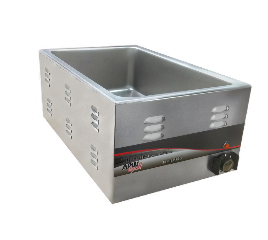 Product image #1 for APW Wyott X*PERT 22 Quart 3-Compartment Countertop Electric Food Pan Warmer/Rethermalizer