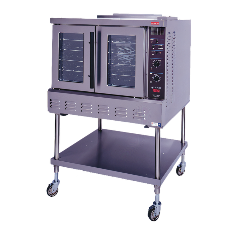 Product image #1 for Lang Strato Series Full-Size Single-Deck Gas Convection Oven with Solid State Controls