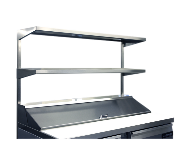 Product image #1 for Continental Refrigerator DOS48 Double Pass-Thru Overshelf for 48-Inch Worktops and Sandwich Units