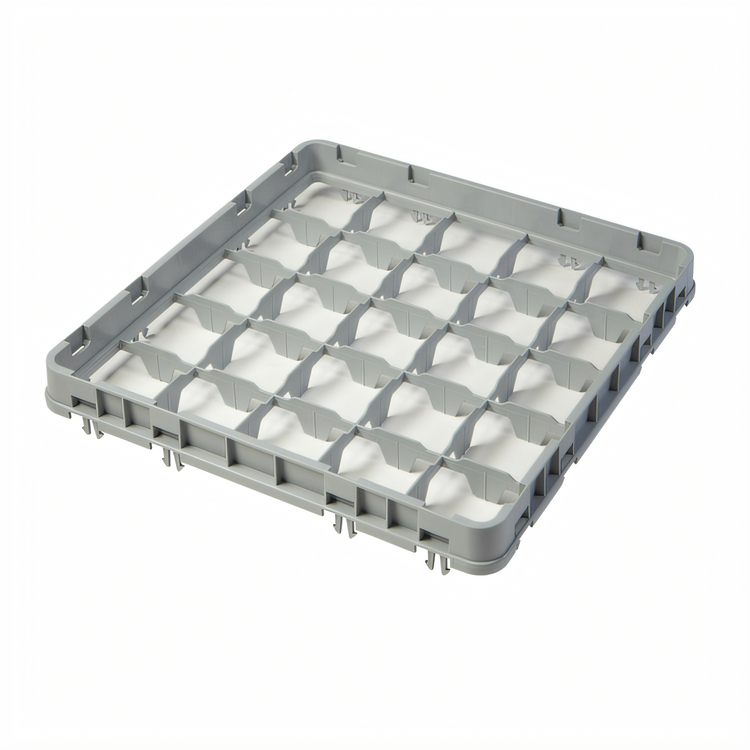 Product image #2 for Cambro Camrack® Full Size 25-Compartment Half Drop Dish and Glass Rack Extender