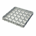 Thumbnail image #2 for Cambro Camrack® Full Size 25-Compartment Half Drop Dish and Glass Rack Extender
