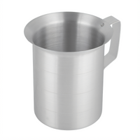 Winco 2-Quart Aluminum Measuring Cup