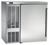 Thumbnail image #1 for 36-Inch One-Section Self-Contained Front-Vented Refrigerated Back Bar Cabinet with Solid Left-Hinged Door