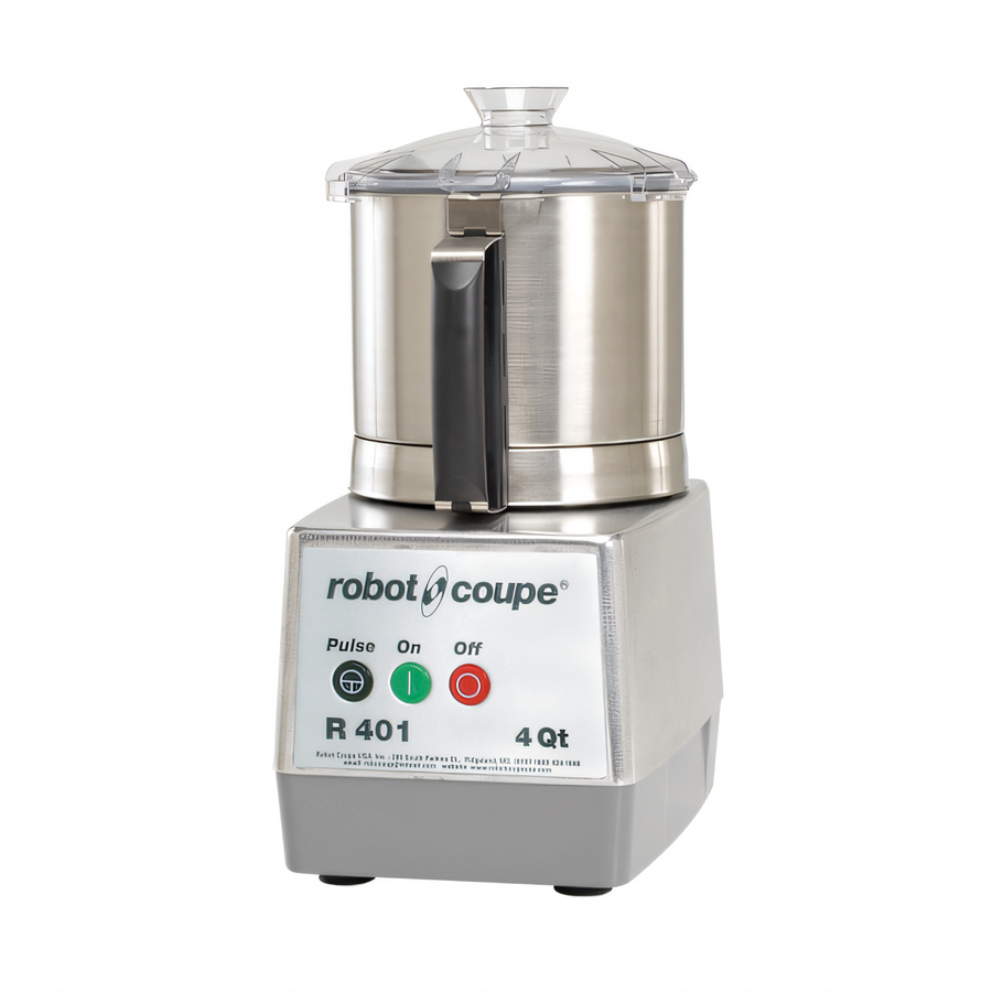 Product image #1 for Robot Coupe R401B Countertop Cutter Mixer with 4.5-Liter Stainless Steel Bowl, 1-1/2 HP, 120V