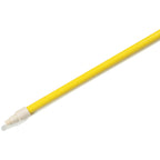 Thumbnail image #1 for CFS Brands Sparta® 4022704 60-Inch Yellow Fiberglass Threaded Broom & Mop Handle with Self-Locking Tip Case of 12