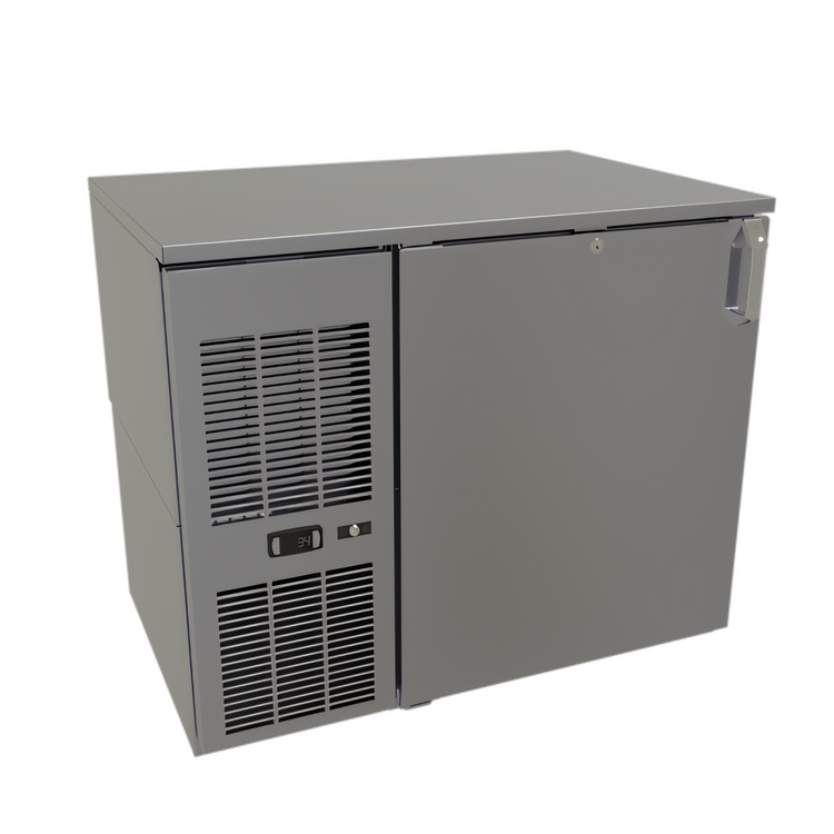 Product image #1 for Glastender F1FL36 36-Inch One-Zone Front-Serviced Low-Profile Swing-Door Froster / Glass Chiller
