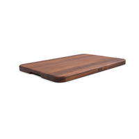John Boos 4 Cooks Reversible Edge Grain American Black Walnut Cutting Board, 17 x 12 x 1 Inch