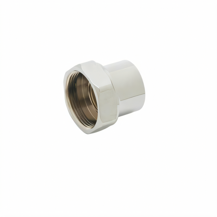 Product image #1 for T&S Brass Swivel-to-Rigid Chrome-Plated Low-Lead Faucet Adapter, Master Pack of 50