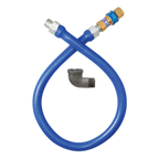 Thumbnail image #1 for Dormont Manufacturing Dormont Blue Hose 16125BPQ72 Moveable Gas Connector Hose Assembly, 1-1/4-Inch x 72-Inch, SnapFast Quick-Disconnect