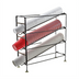 Thumbnail image #1 for Winco 3-Tier Steel Cup Dispensing Rack with Suction Feet, Fits 3-1/8