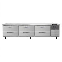Continental Refrigerator D108GN 108-Inch Three-Section 6-Drawer Refrigerated Griddle Stand