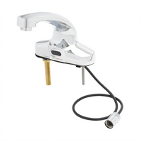 ChekPoint Electronic Touchless Deck-Mount Faucet with 4-Inch Centers, 2.2 GPM Laminar Flow