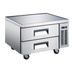 Thumbnail image #1 for Black Diamond 36-1/4-Inch Refrigerated Chef Base with 2 Drawers, Stainless Steel Top