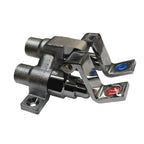 Thumbnail image #1 for BK Resources BKDMFV-G Dual Pedal Metering Foot Valve with Cast Body and Chrome-Plated Pedals