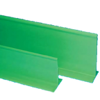 Thumbnail image #1 for Omcan USA 10747 Commercial Refrigeration Divider, 2" x 30", Solid Green Case of 6