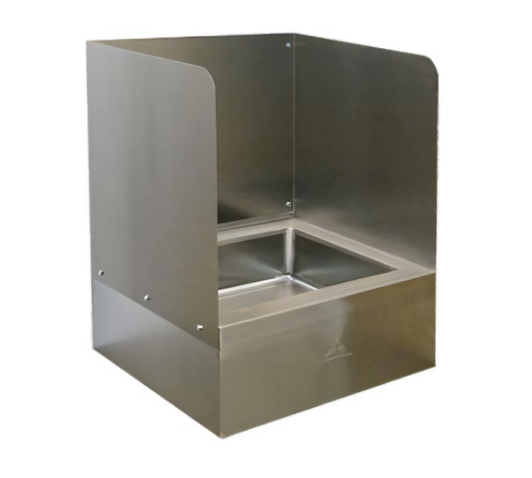 Product image #1 for Advance Tabco 16-Inch High Three-Sided Wall Splash Guard for 9-OP-20 and 9-OP-40 Mop Sinks