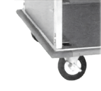 Cres Cor Non-Marking Gray Perimeter Bumper for Cabinets