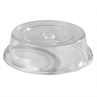 Carlisle Clear Round Polycarbonate Plate Cover for 8-11/16