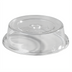 Thumbnail image #1 for Carlisle Clear Round Polycarbonate Plate Cover for 8-11/16