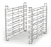 Thumbnail image #1 for Lainox Naboo GN 2/1 Shelf Rack Pair