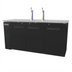 Thumbnail image #1 for Migali Competitor Series® 72.8-Inch Three-Section Direct Draw Beer Cooler, Flat Top, 3 Half-Barrel Keg Capacity
