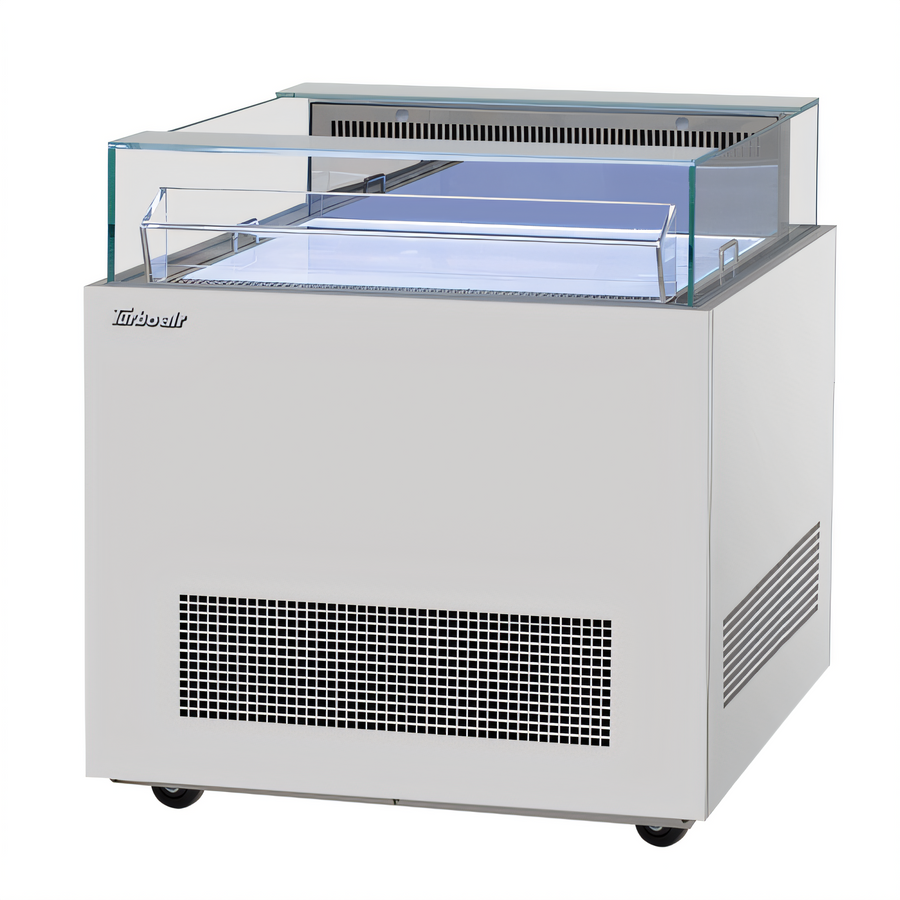 Product image #1 for Turbo Air 30-1/4-Inch Open Display Sandwich & Cheese Merchandiser with Self-Contained Refrigeration