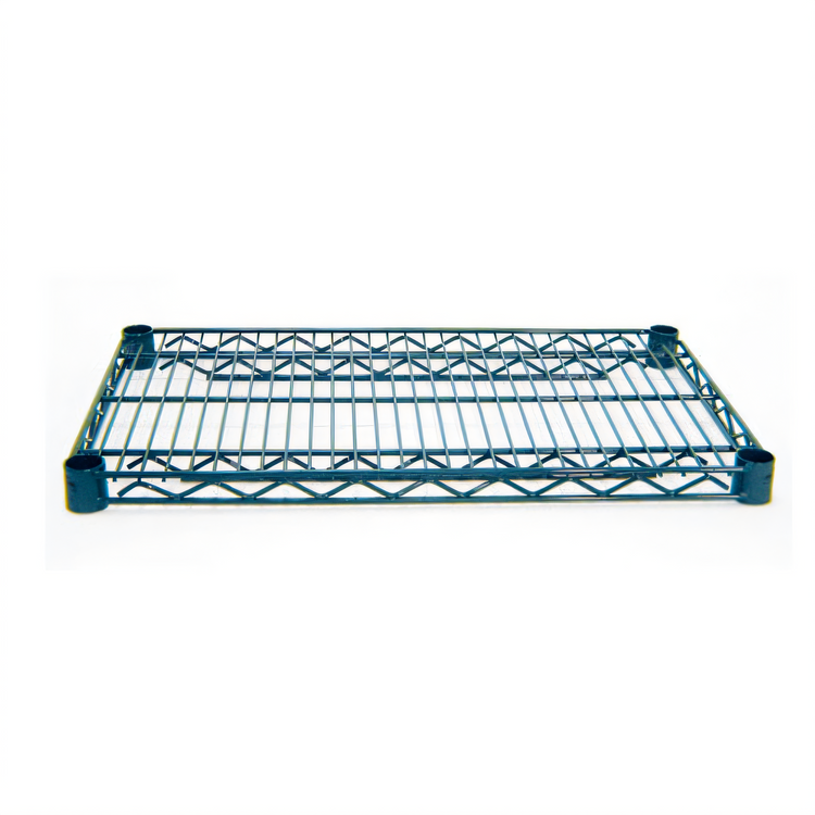 Product image #1 for Advance Tabco Special Value Series Heavy-Duty Green Epoxy Coated Wire Shelf, 36 x 14 Inches
