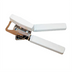 Thumbnail image #1 for Portable Stainless Steel Can Opener with White PVC Handles