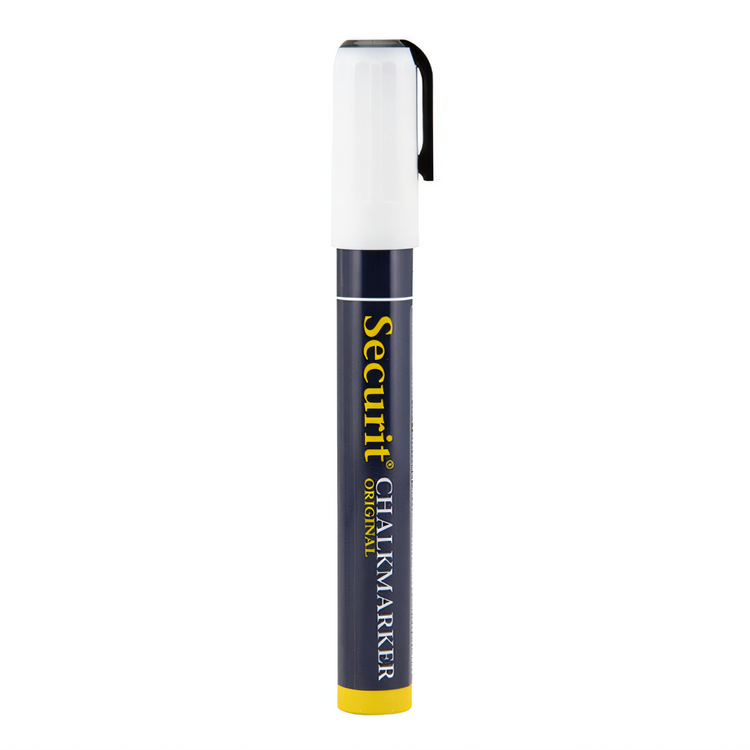 Product image #1 for Securit White Small Tip Rain & Smear Proof Chalk Marker
