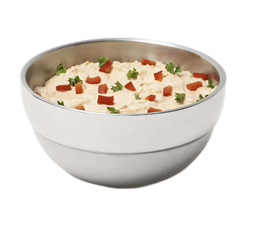 Product image #1 for Vollrath 3/4 Quart Double Wall Round Serving Bowl, Stainless Steel